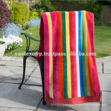 Microfiber Stripe Beach Towel